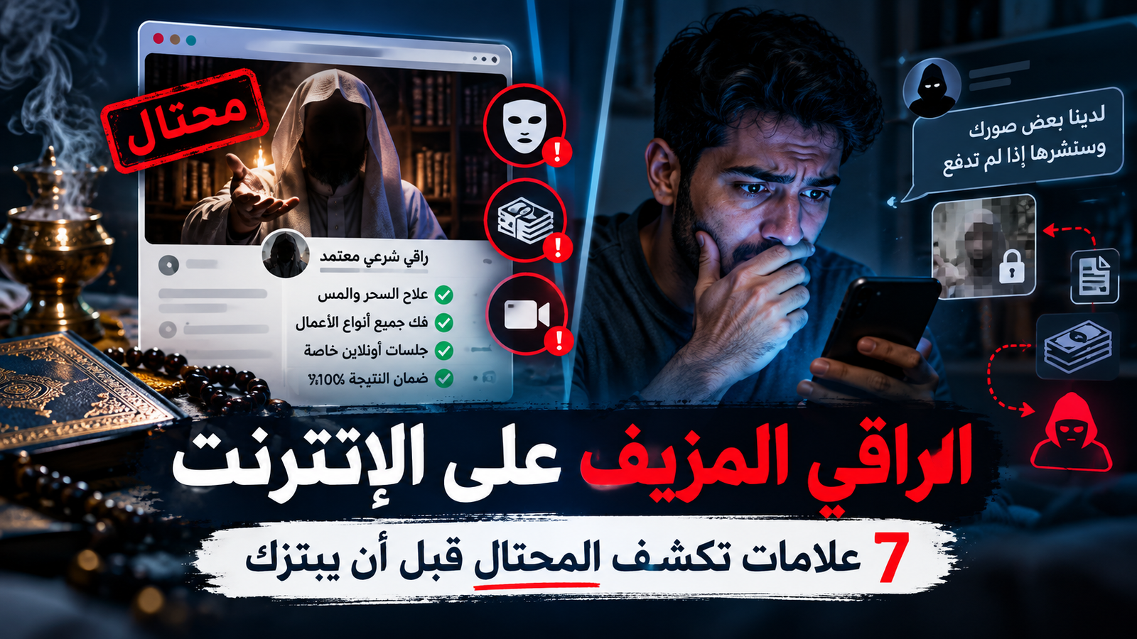 الراقي المزيف على الإنترنت