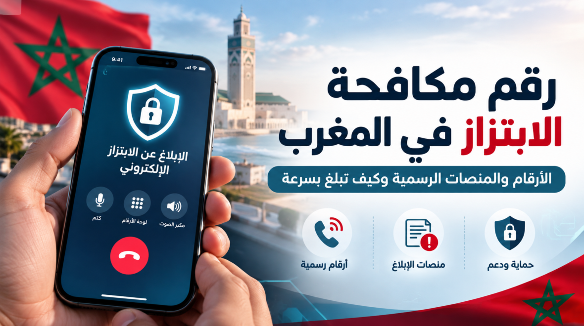 رقم مكافحة الابتزاز في المغرب: الأرقام والمنصات الرسمية وكيف تبلغ بسرية